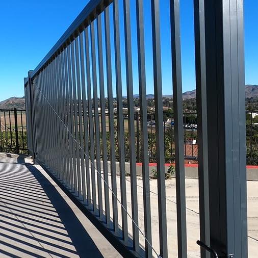 Aluminum Industrial Fencing - All Access Control Gates